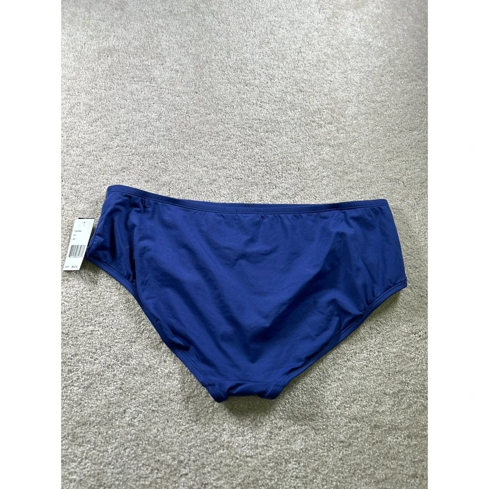 24&Ocean Swimwear Women's Navy 16W‎ Tummy Control Nylon